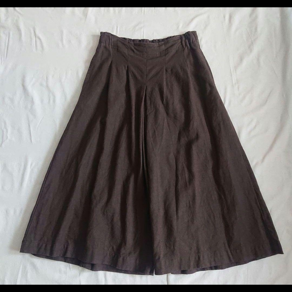 Brown Button-Up Jacket And Pants Set - image 5